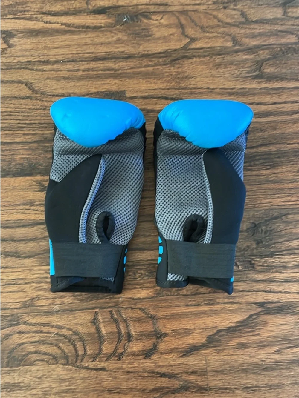 Kids Blue and Black Boxing Gloves - Brave Series